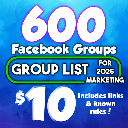 FB Digital Marketing List