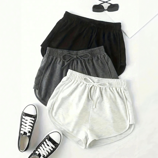 Drawstring Athletic Shorts