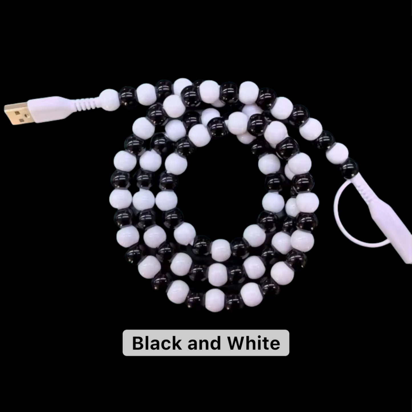 Beaded Charger Cord