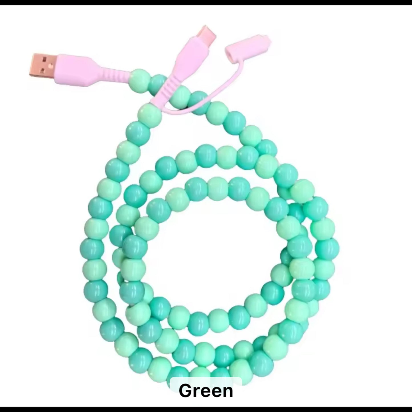 Beaded Charger Cord