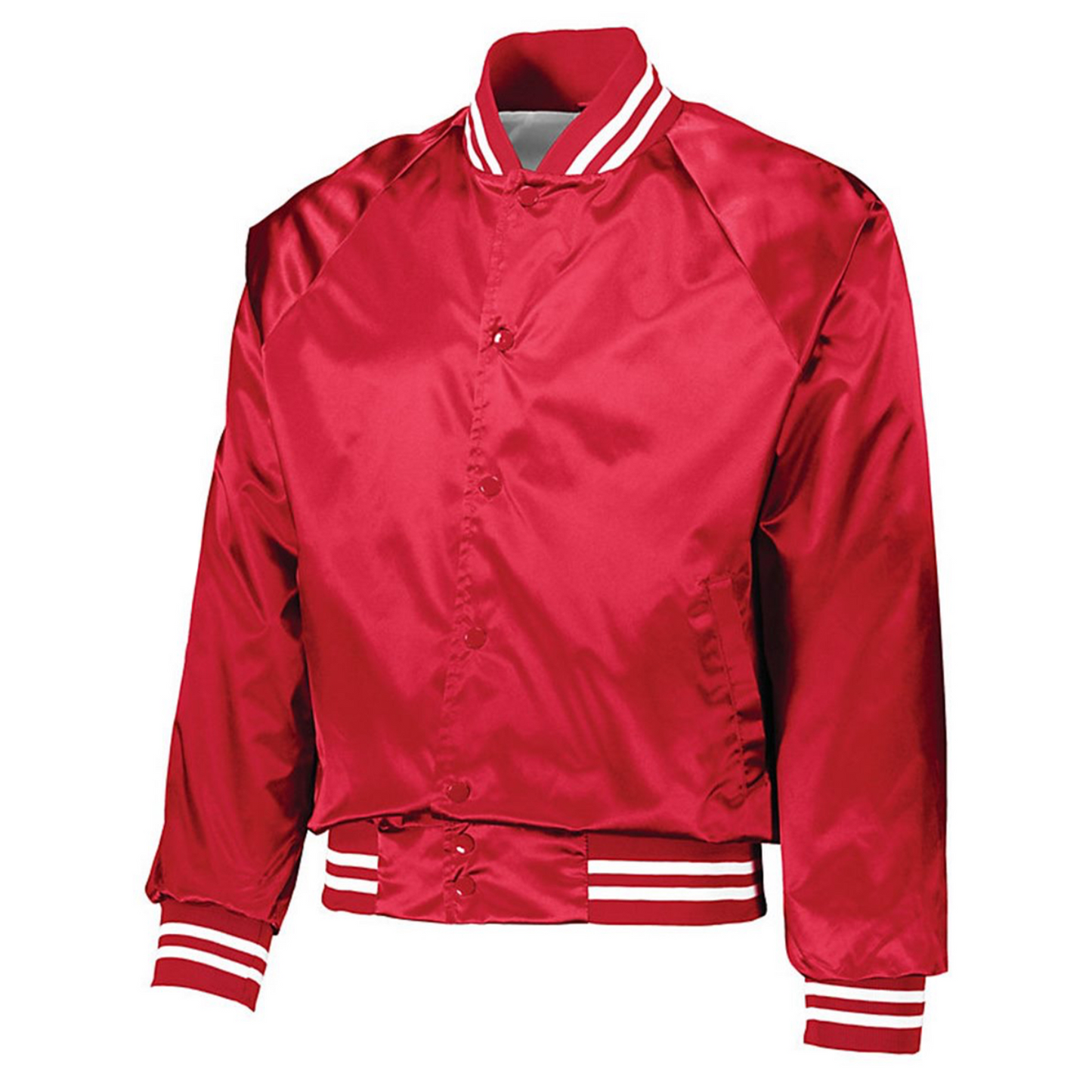 Satin Baseball Jacket
