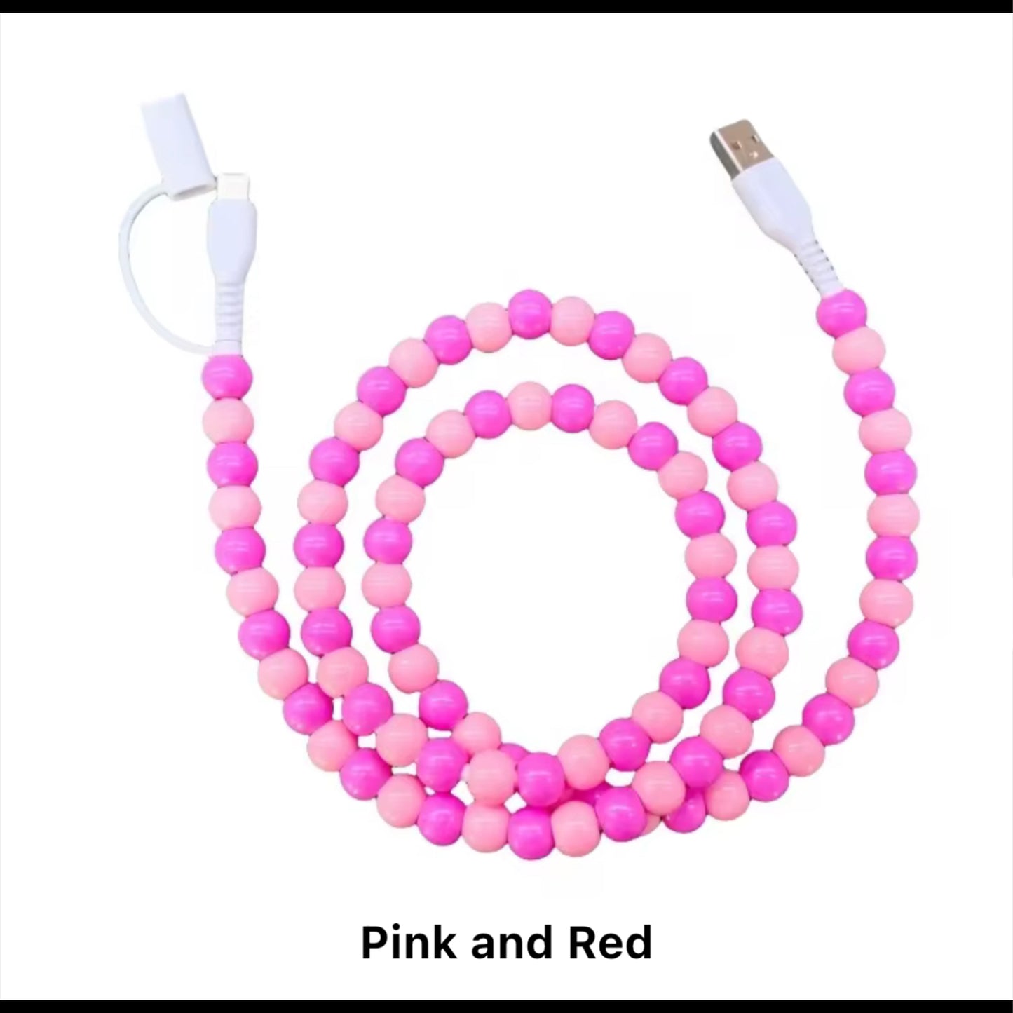 Beaded Charger Cord