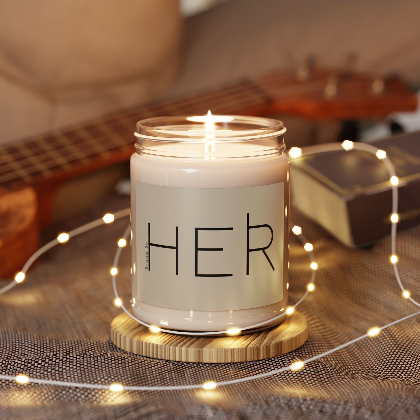 Her Scented Soy Candle - 9oz Aromatherapy Candle for Relaxation and Gifts