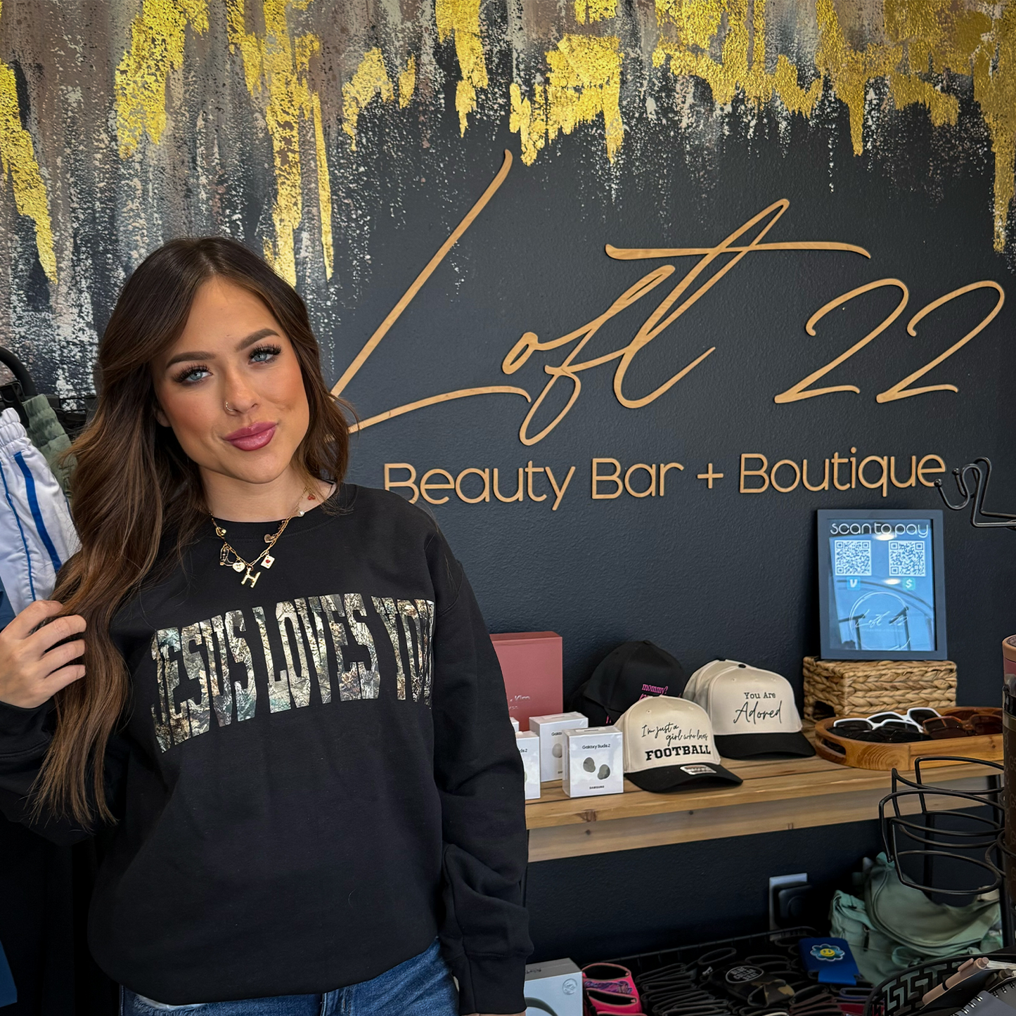Camo JLY Sweatshirt